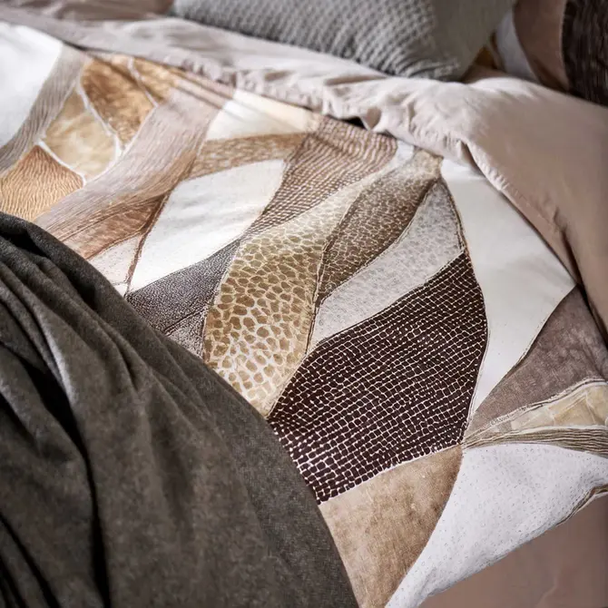 Vandyck Bambou Bliss housse de couette 240x200/220 Multicolore