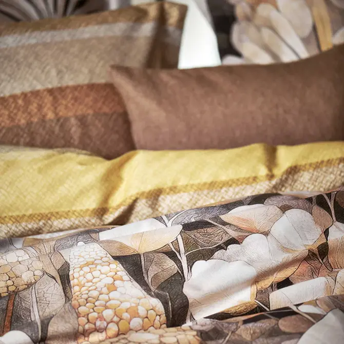 Vandyck Leafscape housse de couette 140x200/220 Multicolore