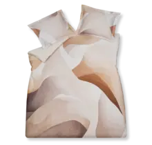 Vandyck Sculpté housse de couette 240x200/220 Sable Pierre