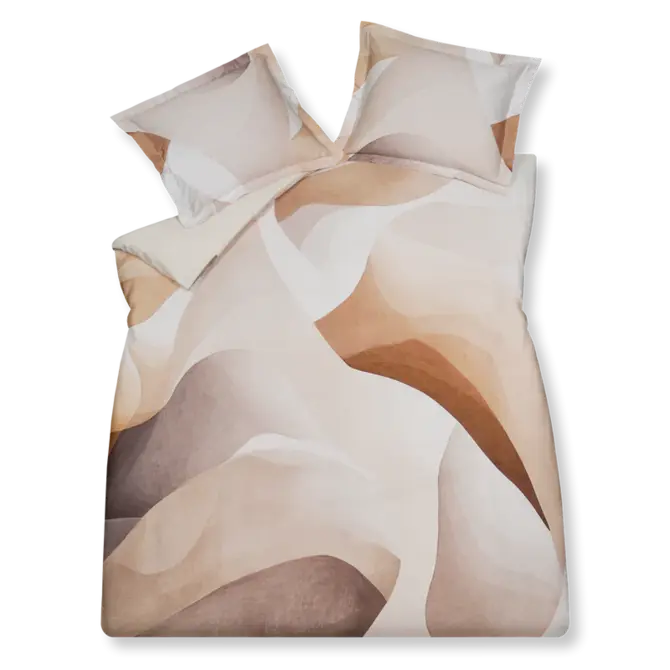 Vandyck Sculpté housse de couette 240x200/220 Sable Pierre