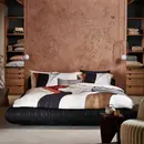 Vandyck Vandyck Curva housse de couette 200x200/220 Crème Brun clair