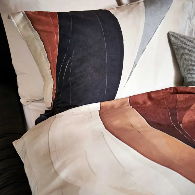 Vandyck Curva dekbedovertrek 240x200/220 Cream Tan