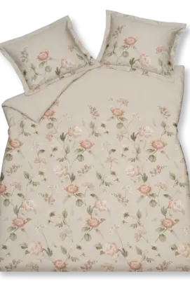 Vandyck Charme Palissandre housse de couette 200x200/220 Lin