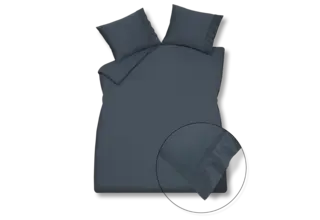 Vandyck Purity 87 Uni Satin kussensloop 60x70 Nightblue