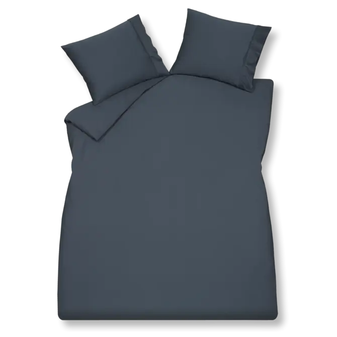 Vandyck Purity 87 Uni Satin taie d'oreiller 60x70 bleu nuit