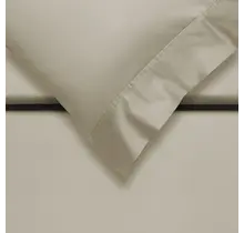 Vandyck Purity 87 Uni Satin dekbedovertrek 200x200/220 Stone