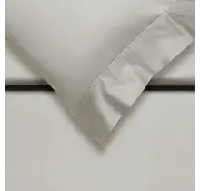 Vandyck Purity 87 Uni Satin dekbedovertrek 140x200/220 Coolgrey