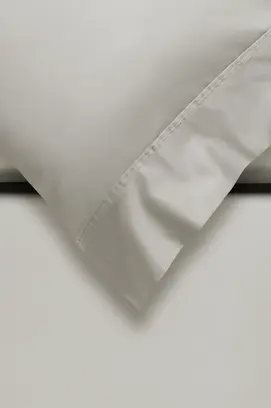 Vandyck Purity 87 Uni Satin dekbedovertrek 240x200/220 Coolgrey