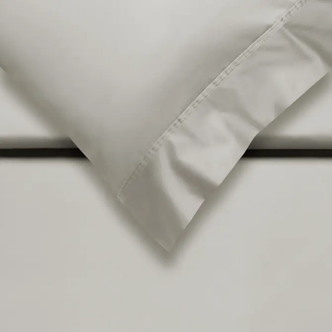 Vandyck Purity 87 Uni Satin housse de couette 240x200/220 Gris froid