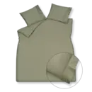 Vandyck Vandyck Purity 87 Uni Satin housse de couette 140x200/220 Thym