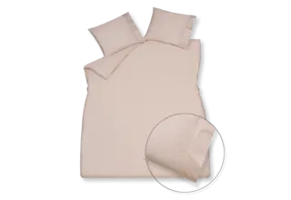 Vandyck Purity 87 Uni Satin dekbedovertrek 260x220/240 Sepia Pink