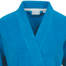 Carl Ross Carl Ross peignoir kimono 41110 bleu profond/écru S