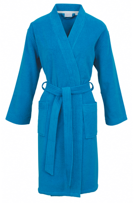 Carl Ross badjas kimono 41110 deep sea/offwhite M