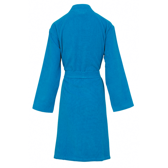 Carl Ross peignoir kimono 41110 bleu profond/blanc cassé L