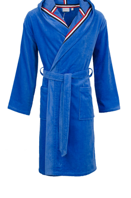 Carl Ross badjas met capuchon 481310 cobalt S