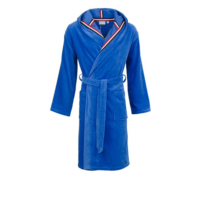 Carl Ross peignoir à capuche 481310 cobalt XL