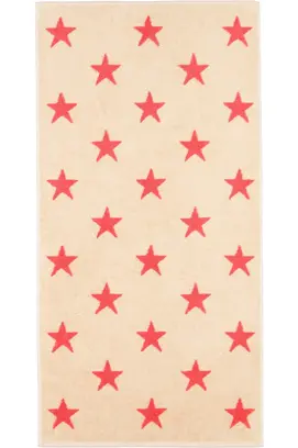 Cawö New Stars 6260 Serviette 50x100 beige/rose