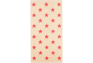 Cawö New Stars 6260 Douchelaken 70x140 beige/pink