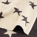 Cawö Cawö New Stars Handdoek 50x100 beige/basalt