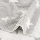 Cawö Cawö New Stars Drap de douche 70x140 platine/blanc