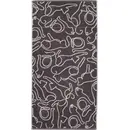 Cawö Cawö Cute Cats Handdoek 50x100 basalt/platin