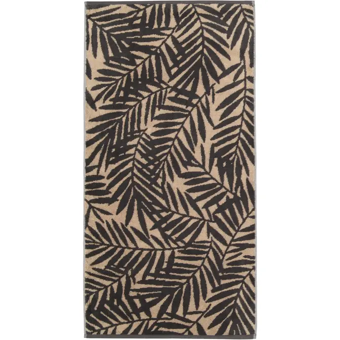 Cawö Maison Handdoek 50x100 basalt