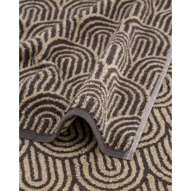 Cawö Maison Serviette 50x100 basalte