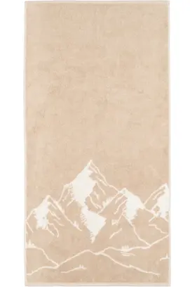 Cawö Alpenchic Edition 6269 Gastendoekje 30x50 natur