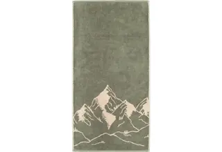 Cawö Alpenchic Edition 6269 Gastendoekje 30x50 spargroen