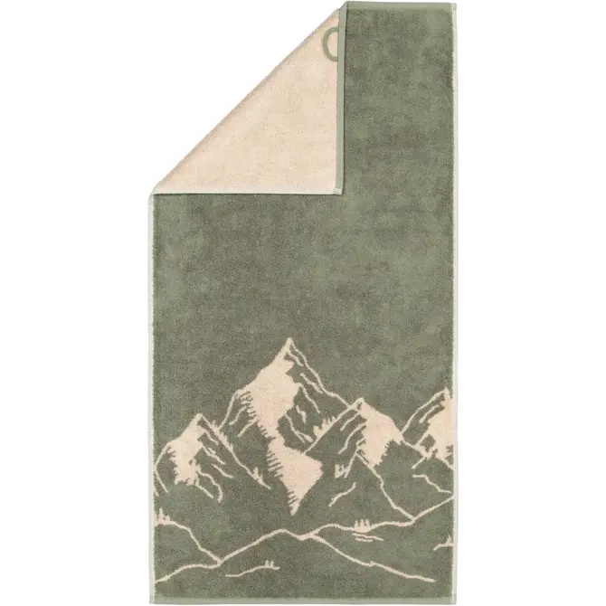 Cawö Alpenchic Edition Gastendoekje 30x50 spargroen