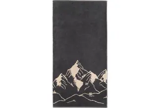 Cawö Alpenchic Edition 6269 Serviette de douche 70x140 granit