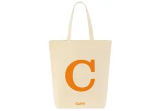 Cawö C Shopper Sac  50x45 naturel/orange