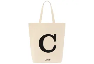 Cawö C Shopper Tas  50x45 natur/zwart