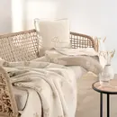 Cawö Cawö Nous aimons les chiens  Plaid de salon 150x200 naturel/beige