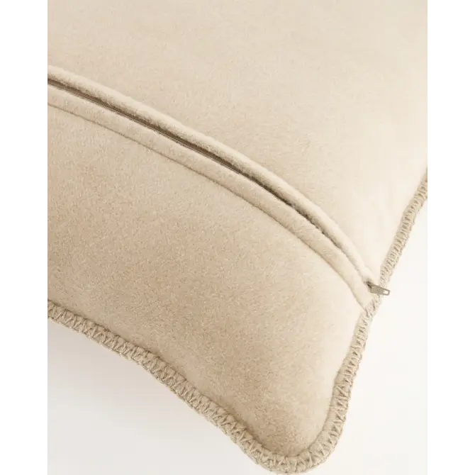 Cawö We love dogs  Kussen 50x50 natur/beige