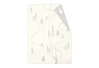 Cawö Winter Edition  Woonplaid 150x200 natur/stein