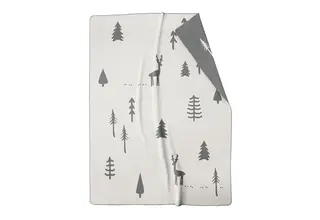 Cawö Winter Edition  Woonplaid 150x200 stein/antraciet