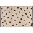 Cawö Cawö We love Dogs Tapis de bain 50x80 noir/beige
