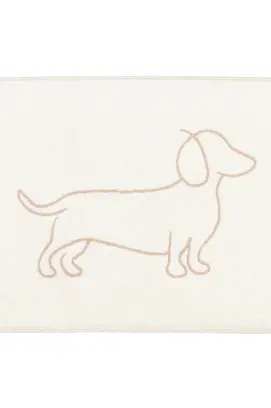 Cawö We love Dogs 6248 Tapis de bain 50x80 naturel/beige