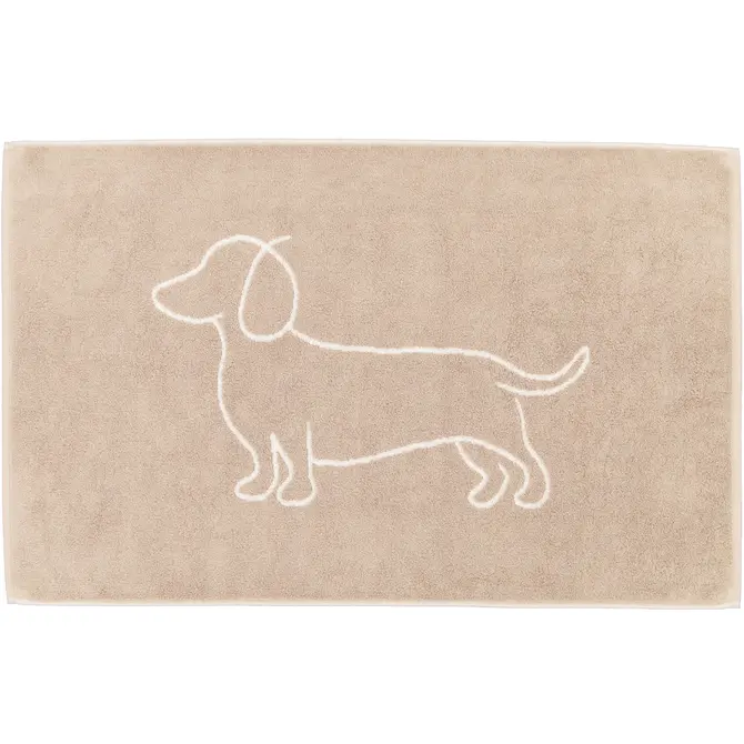 Cawö We love Dogs Badmat 50x80 natur/beige
