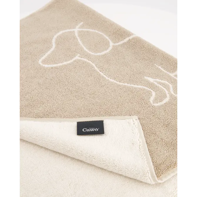 Cawö We love Dogs Badmat 50x80 natur/beige