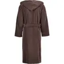 Cawö Cawo Peignoir homme avec capuche  831 moka 46/48