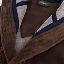 Cawö Cawo Peignoir homme avec capuche  831 moka 46/48