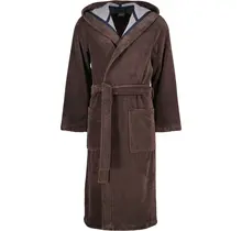 Cawo Peignoir Homme avec Capuche  831 moka 54/56