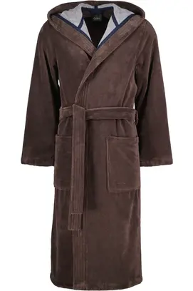 Cawo Peignoir Homme avec Capuchon  831 moka 58/60