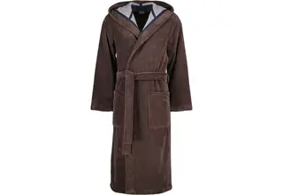Cawo Peignoir Homme avec Capuchon  831 moka 58/60