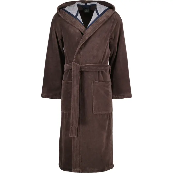 Cawo Peignoir Homme avec Capuche  831 moka 58/60