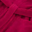 Cawö Cawo Peignoir Dames avec Capuche  845 rose-orange 42