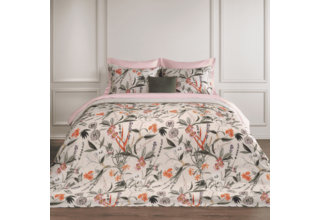 Dommelin Ensemble housse de couette Silvestre satin 400tc Coquille 140x200/220 cm