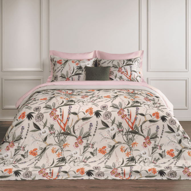 Dommelin Ensemble housse de couette Silvestre Satin 400tc Coquillage 240x200/220 cm